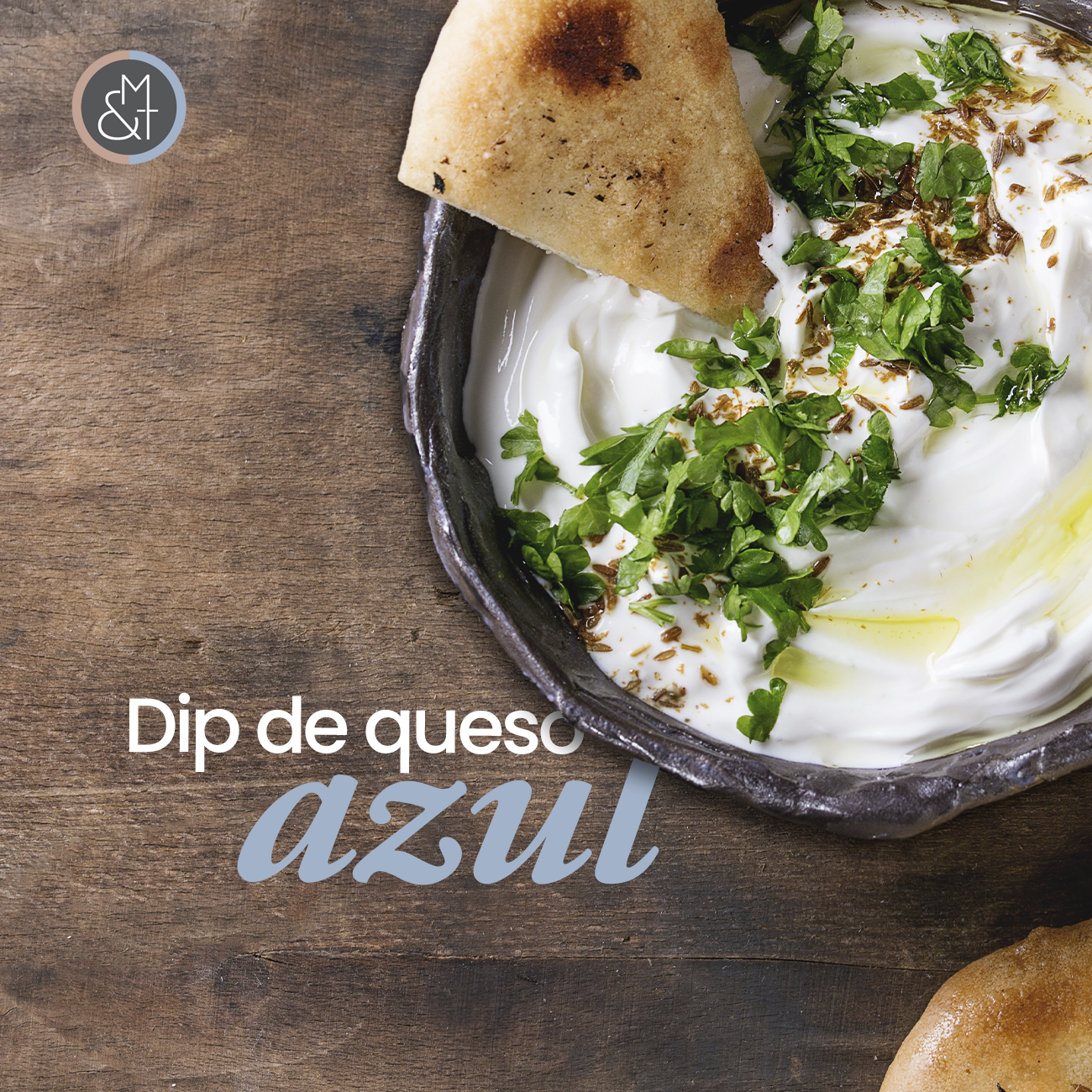 Dip de queso azul